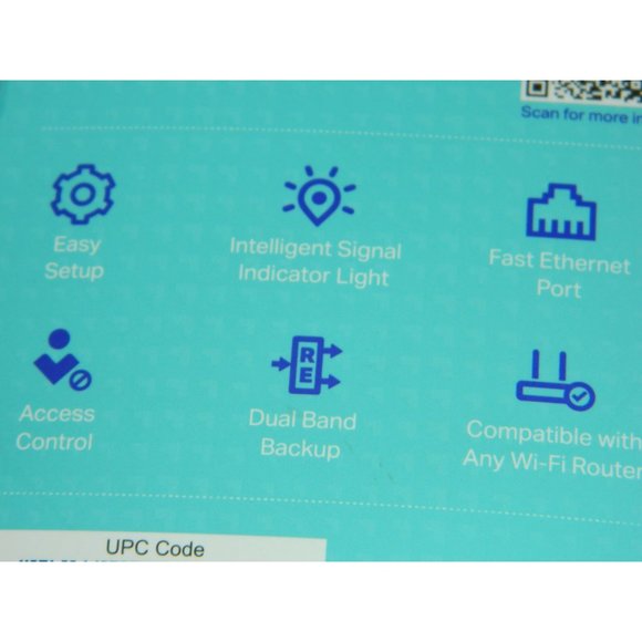 TP-Link AC1200 WiFi Range Extender Upto 1200Mbps Dual Band WiFi Extender Booster - Picture 16 of 16